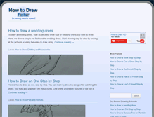 Tablet Screenshot of howtodrawfaster.com